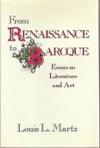 Enlarge image Cover: From Renaissance to Baroque - University of Missouri Press