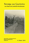 Cover: Die Gelbe Reihe / Beitr&auml;ge zur Geschichte aus Stadt und Landkreis Nordhausen - Druck und Verlag Iffland