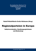 Cover: Regionalparteien in Europa - Eberhard-Karls-Uni T&uuml;b. Europ. Zentrum f. F&ouml;deralismusforsch.