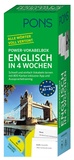 Cover: PONS Power-Vokabelbox Englisch in 4 Wochen - PONS Langenscheidt