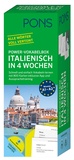 Cover: PONS Power-Vokabelbox Italienisch in 4 Wochen - PONS Langenscheidt
