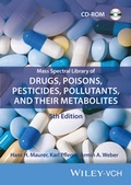 Cover: Mass Spectral Library of Drugs, Poisons, Pesticides, Pollutants,... / Mass Spectral Library of Drugs, Poisons, Pesticides, Pollutants, and Their Metabolites 5e CD Software - Wiley-VCH