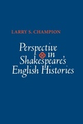 Cover: Perspective in Shakespeare's English Histories - University of Georgia Press