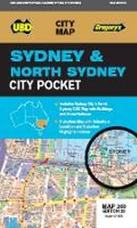 Abbildung von: Sydney & North Sydney Pocket Map 260 22nd ed - UBD Gregory's