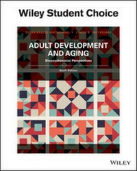 Enlarge image Cover: Adult Development and Aging - Wiley