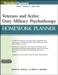 Cover: Veterans and Active Duty Military Psychotherapy Homework Planner, (with Download) - Wiley