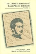 Cover: The Complete Sermons of Ralph Waldo Emerson v. 4 - University of Missouri Press