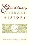 Cover: Eighteenth-Century Literary History - Duke University Press
