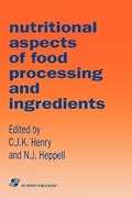 Cover: Nutritional Aspects of Food Processing and Ingredients - Aspen Publishers Inc.,U.S.
