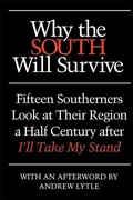 Cover: Why the South Will Survive - University of Georgia Press