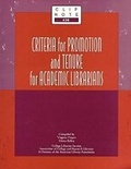 Cover: Criteria for Promotion and Tenure for College Librarians - ALA Editions