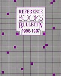 Abbildung von: Reference Books Bulletin - ALA Editions
