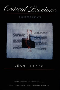 Enlarge image Cover: Critical Passions - Duke University Press