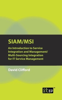 Enlarge image Cover: SIAM/MSI - IT Governance Publishing