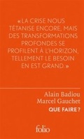 Cover: Que faire? - Gallimard-Jeunesse