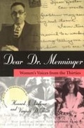 Cover: Dear Dr. Menninger - University of Missouri Press