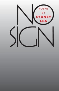 Enlarge image Cover: No Sign - University of Georgia Press