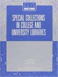 Abbildung von: Special Collections in College and University Libraries - ALA Editions