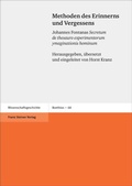 Cover: Methoden des Erinnerns und Vergessens - Franz Steiner Verlag