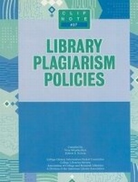 Enlarge image Cover: Library Plagiarism Policies - ALA Editions