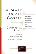 Cover: A More Radical Gospel - Fortress Press,U.S.