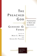 Cover: The Preached God - Fortress Press,U.S.