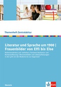 Cover: Literatur und Sprache um 1900. Frauenbilder von Effi bis Else - Klett