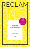 Cover: Monat f&uuml;r Monat - Reclam