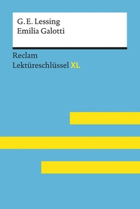 Enlarge image Cover: Emilia Galotti von Gotthold Ephraim Lessing - Reclam