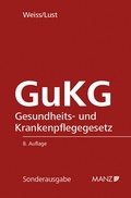 Cover: Gesundheits- und Krankenpflegegesetz GuKG - Manz