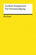 Cover: Vor Sonnenaufgang - Reclam