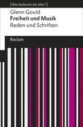 Cover: Freiheit und Musik - Reclam