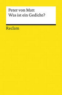 Abbildung von: Was ist ein Gedicht? - Reclam