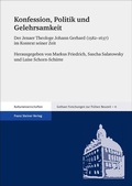 Cover: Konfession, Politik und Gelehrsamkeit - Franz Steiner Verlag