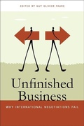 Cover: Unfinished Business - University of Georgia Press