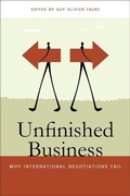 Cover: Unfinished Business - University of Georgia Press
