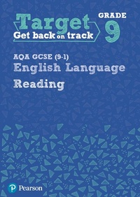 Enlarge image Cover: Target Grade 9 Reading AQA GCSE (9-1) English Language Workbook - Pearson Education Limited