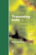 Cover: Translating India - Routledge