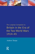 Cover: Longman Companion to Britain in the Era of the Two World Wars 1914-45, The - Routledge