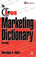 Cover: The CIM Marketing Dictionary - Routledge