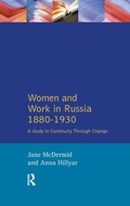 Cover: Women and Work in Russia, 1880-1930 - Routledge