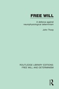 Cover: Free Will - Routledge