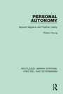 Cover: Personal Autonomy - Routledge
