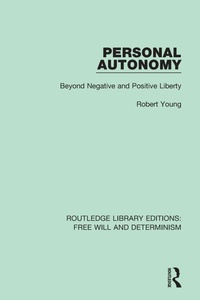 Enlarge image Cover: Personal Autonomy - Routledge