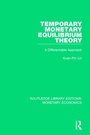 Cover: Temporary Monetary Equilibrium Theory - Routledge