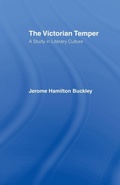 Cover: The Victorian Temper - Routledge