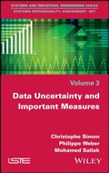Cover: Data Uncertainty and Important Measures - Wiley-ISTE