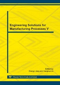 Enlarge image Cover: Engineering Solutions for Manufacturing Processes V - Trans Tech Publications Ltd