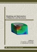Cover: Modeling and Optimization of Materials and Structures - Trans Tech Publications Ltd
