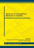 Cover: Advances of Computational Mechanics in Australia - Trans Tech Publications Ltd